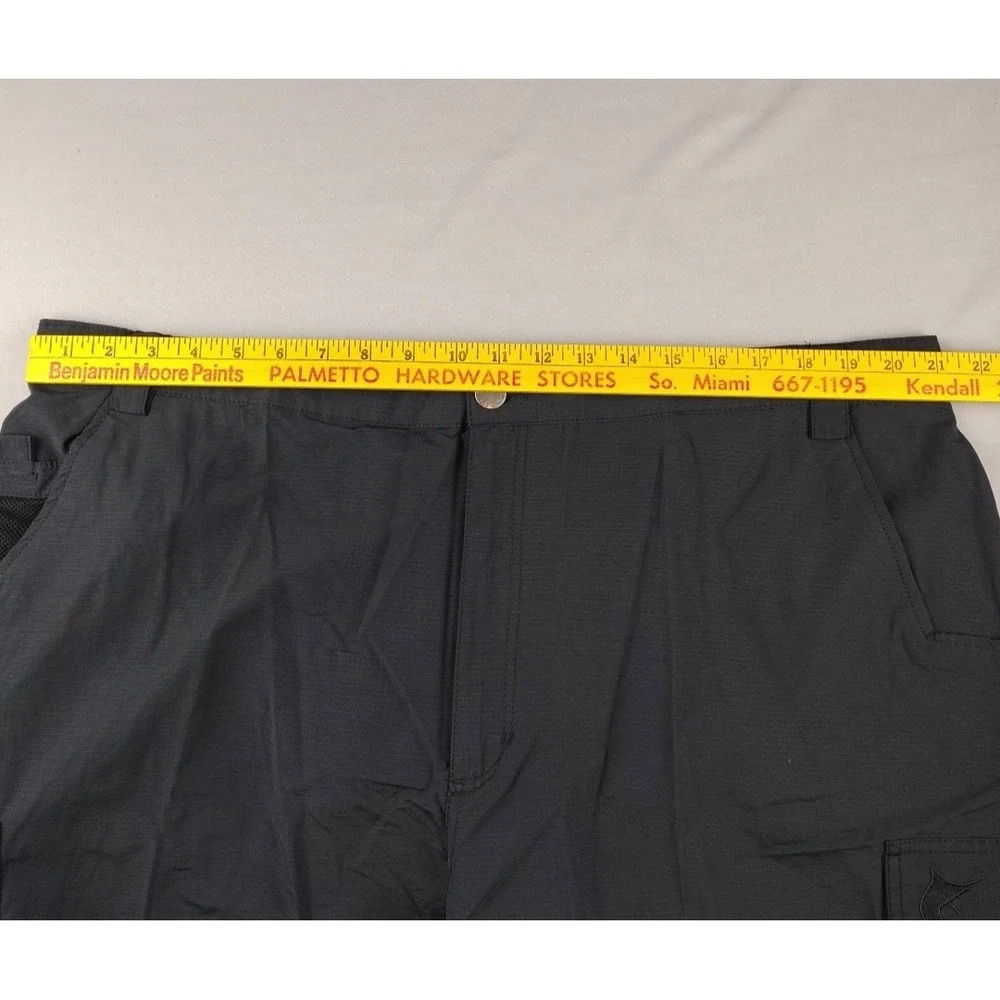 Reel Legends Tarpon Performance Shorts Mens XXL Black 7.5